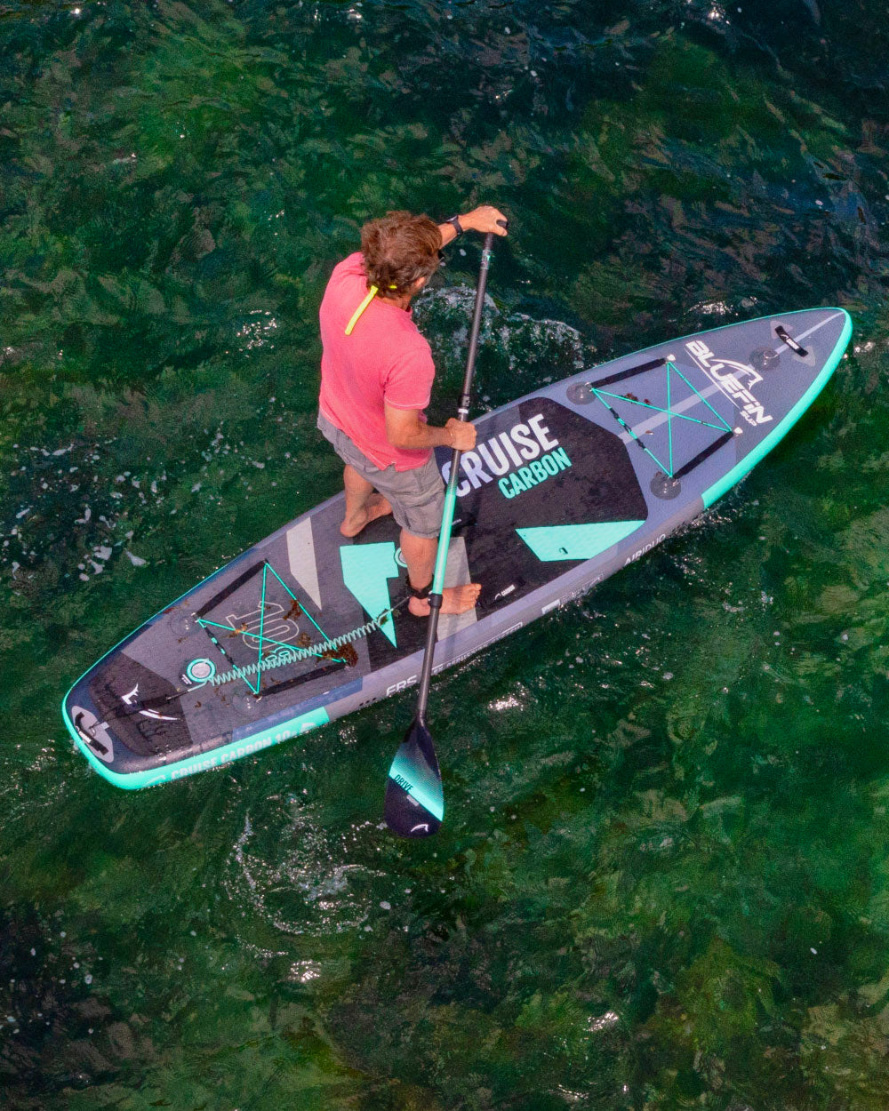 Cruise Carbon Aufblasbares Paddleboard 10'8 + Kostenloser Elektropumpe