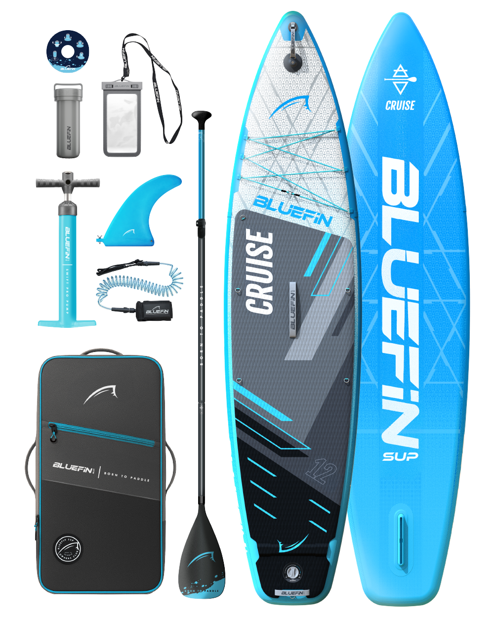 <tc>Blue Original</tc> <tc>Cruise</tc> Paddleboard gonflable 12'