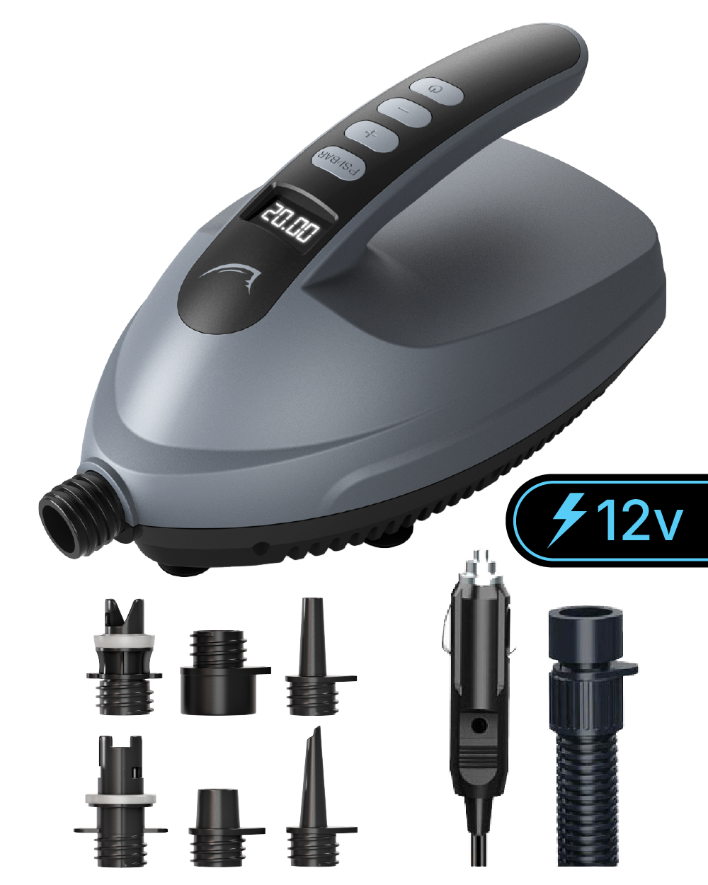 <tc>E-Swift</tc> <tc>Lite</tc> 20PSI-Elektropumpe (Vorbestellung 14. August)
