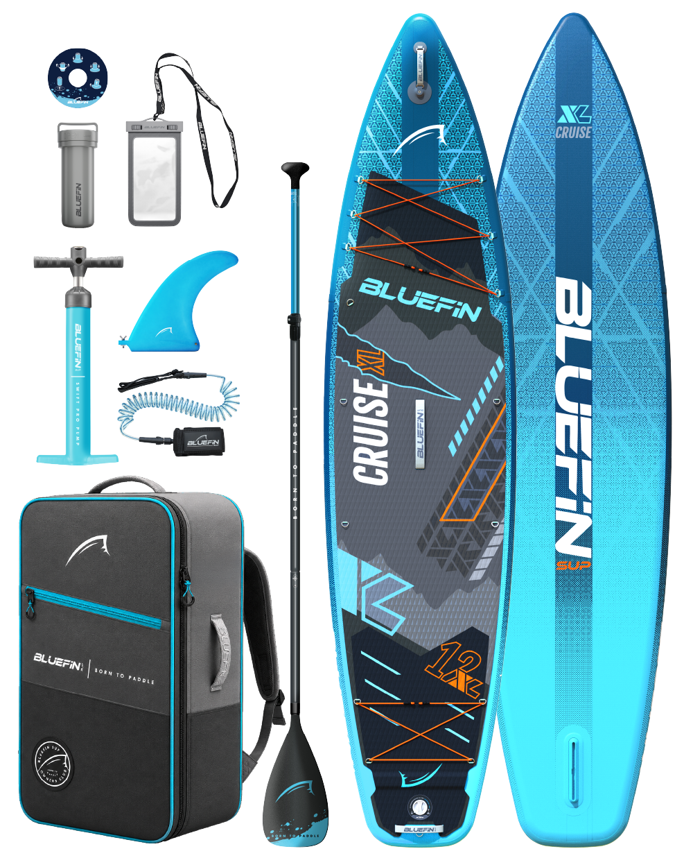Nouveau Cruise Paddleboard gonflable SUP Premium XL 12'