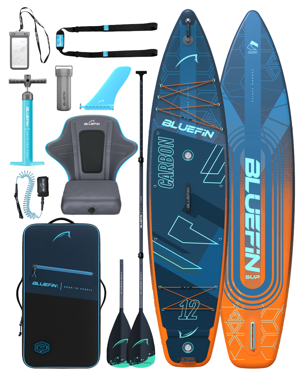 Nuovo Carbon 12' SUP Gonfiabile Premium
