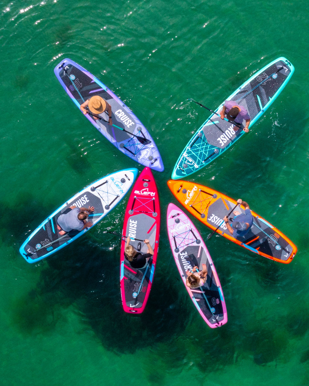 Cruise 10'8 Berry Red Aufblasbares Paddleboard (Ausgabe 2024)