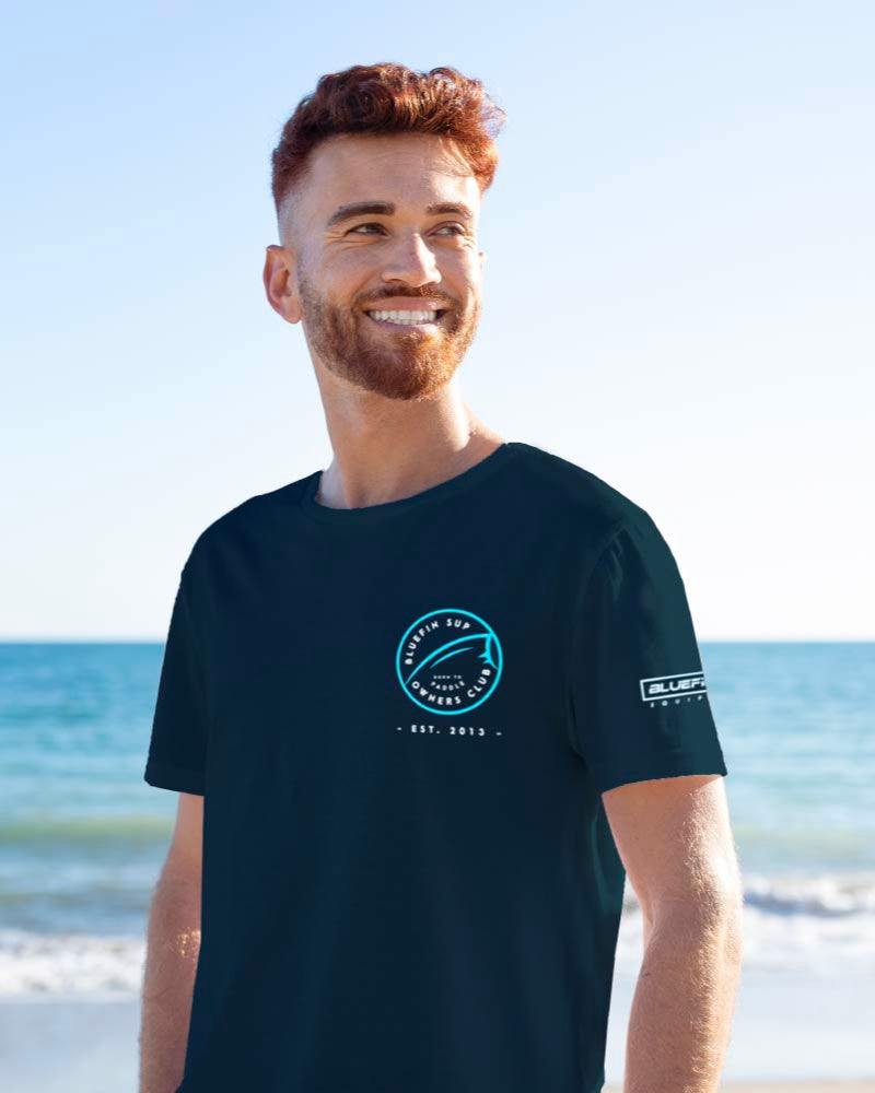 <tc>Bluefin</tc> SUP <tc>Owners Club</tc> Navy T-Shirt