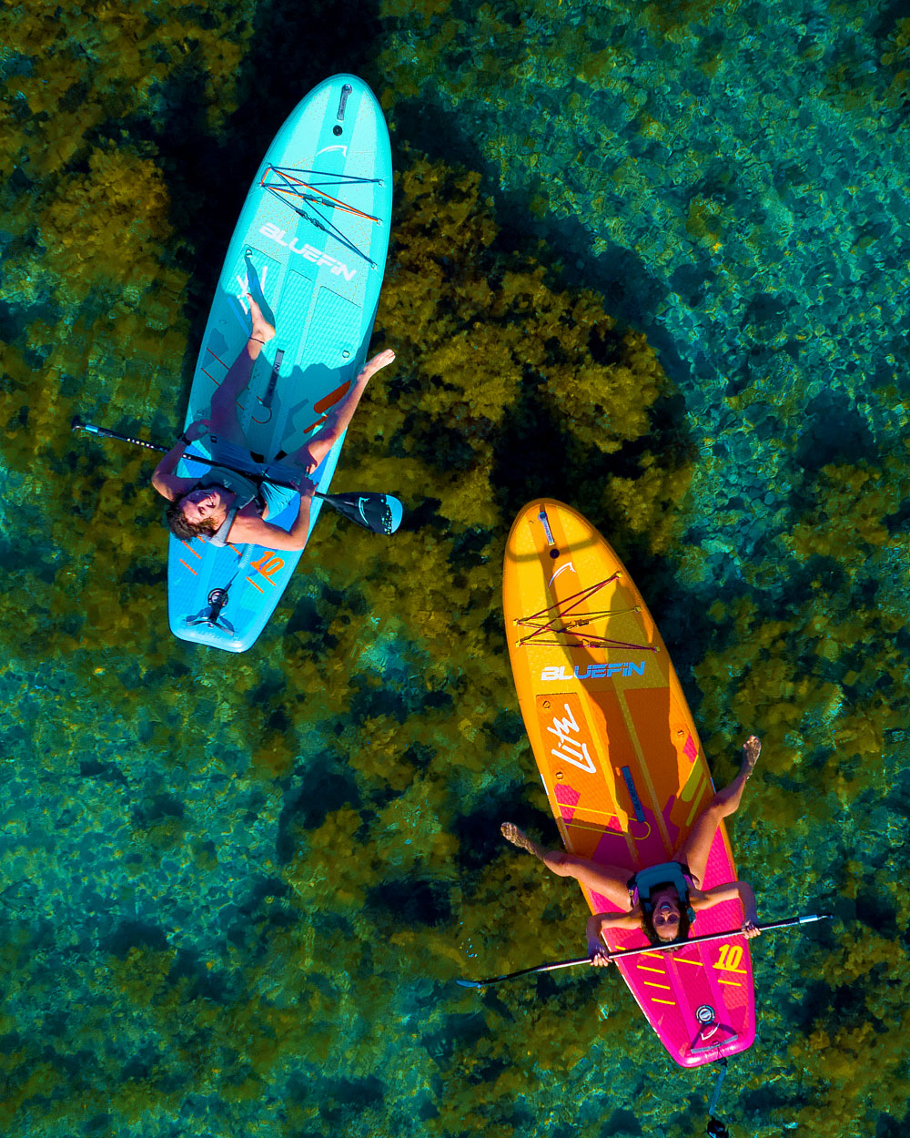 <tc>Pink Coral</tc> <tc>Lite</tc> Gamma di paddleboard gonfiabili