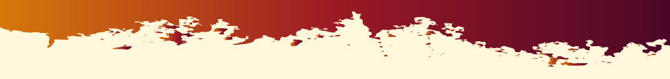 Abstract gradient design with orange and red tones blending into a cream background, resembling a sunset.