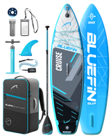 Cruise 10'8 Aufblasbares Paddleboard SUP - Blau