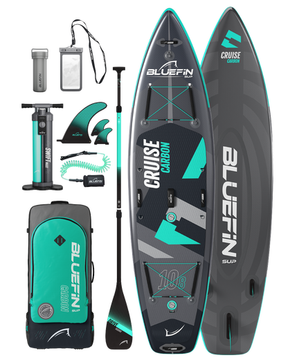Cruise Carbon Aufblasbares Paddleboard 10'8 + Kostenloser Elektropumpe