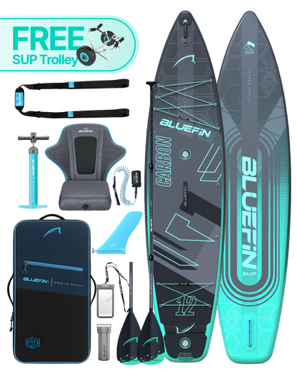 Neues Carbon 12' Premium aufblasbares SUP-Board