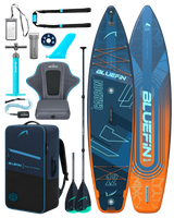 Orange Carbon 12' Premium aufblasbares SUP-Paddelboard