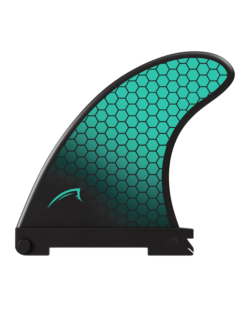 Kleine schwarze Smartlock Flosse