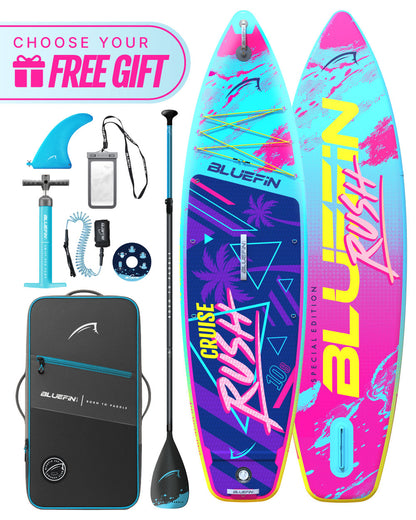Cruise 10'8 Rush Édition Limitée Premium Paddleboard Gonflable SUP