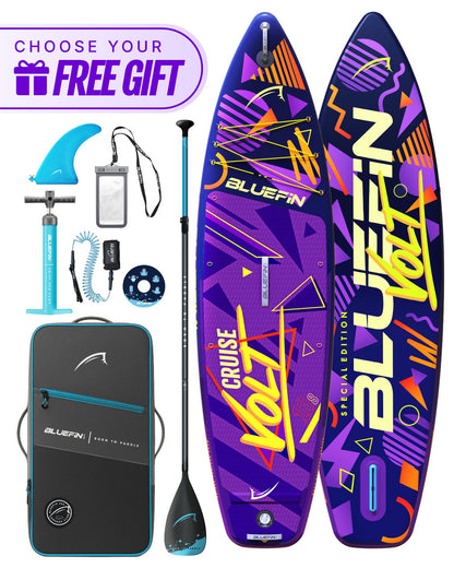 Cruise 10'8 Volt Édition Limitée Premium Paddleboard Gonflable SUP