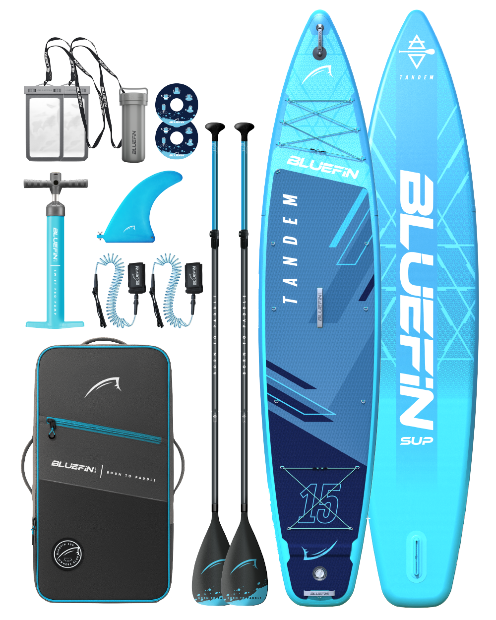 Cruise 15' aufblasbare Paddleboards